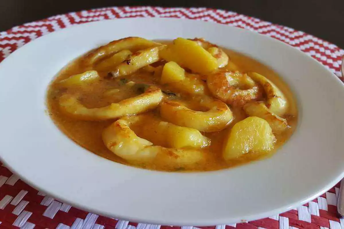 Platos Con Patatas Y Calamares Recetas Bonapeti Net