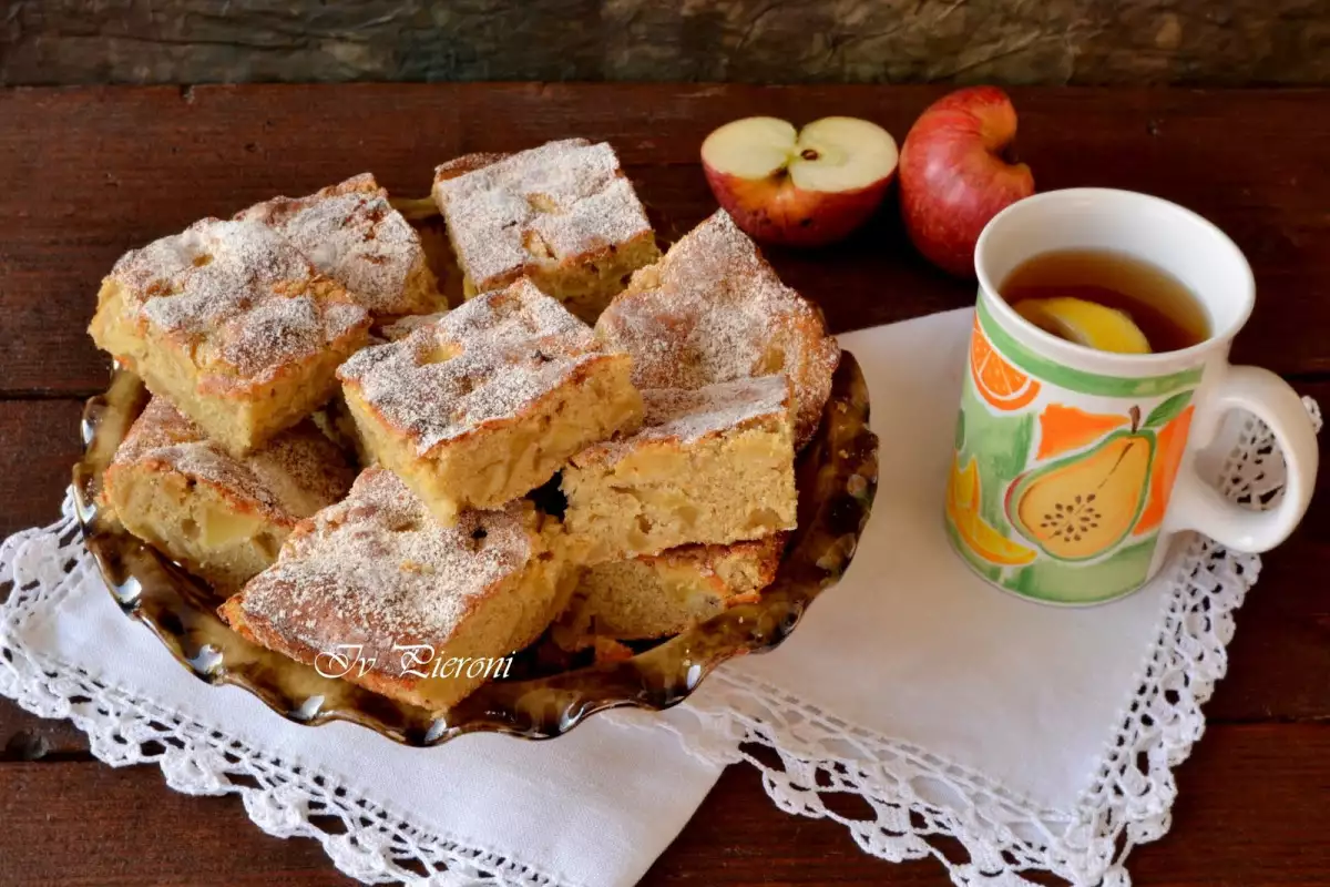 Bizcocho De Manzana Sin Gluten Con Harina De Trigo Sarraceno Receta