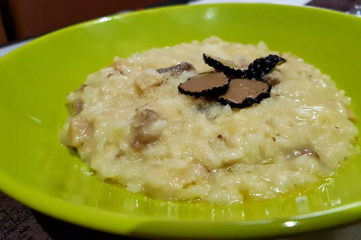 Risotto Con Boletus Y Trufa Negra Receta Bonapeti Net