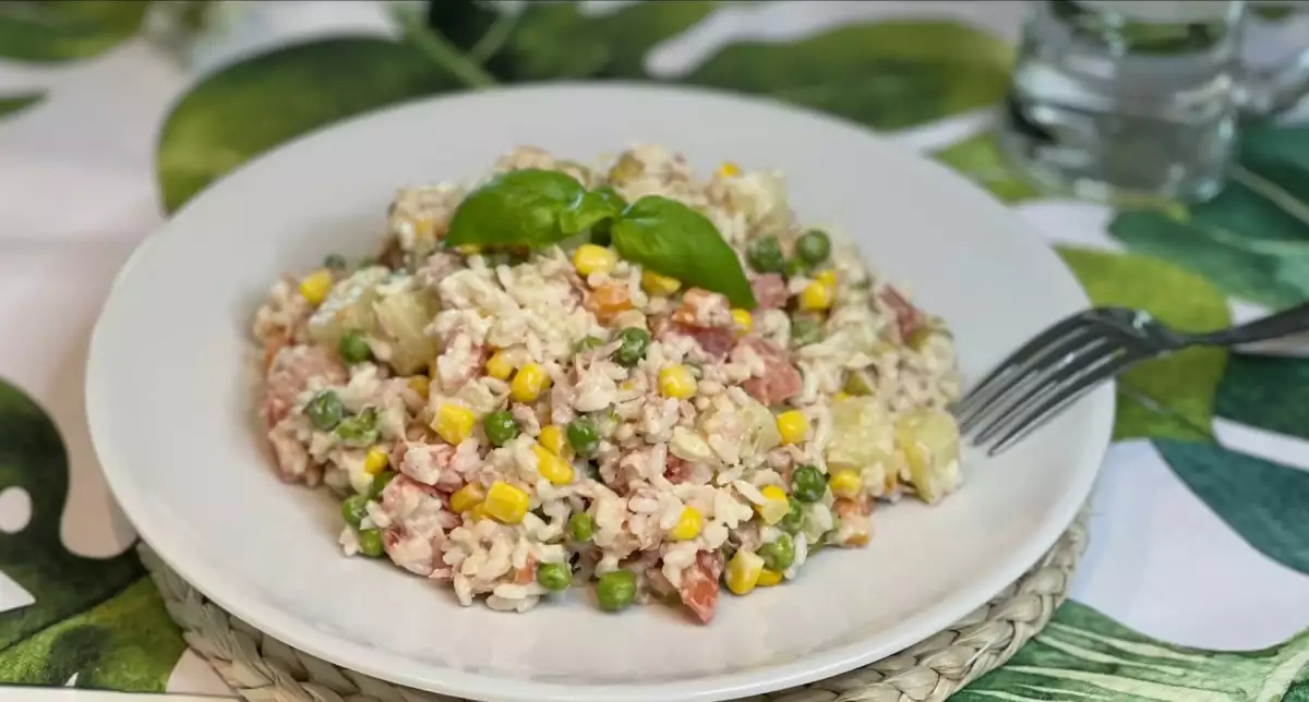 Ensalada de maíz con leche 1 Recetas Bonapeti net