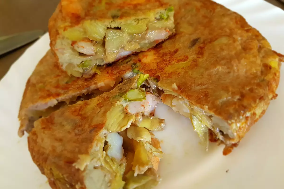 Tortilla Con Verduras 4 Recetas Bonapeti Net