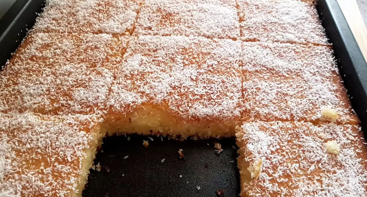 Basbousa - postre egipcio - Receta 