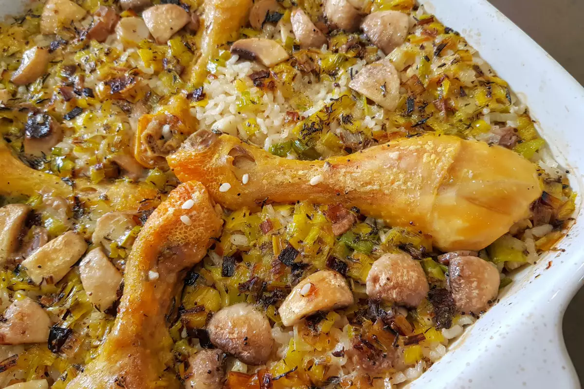 Arroz Con Muslos De Pollo Y Jamoncitos De Pollo Recetas Bonapeti Net