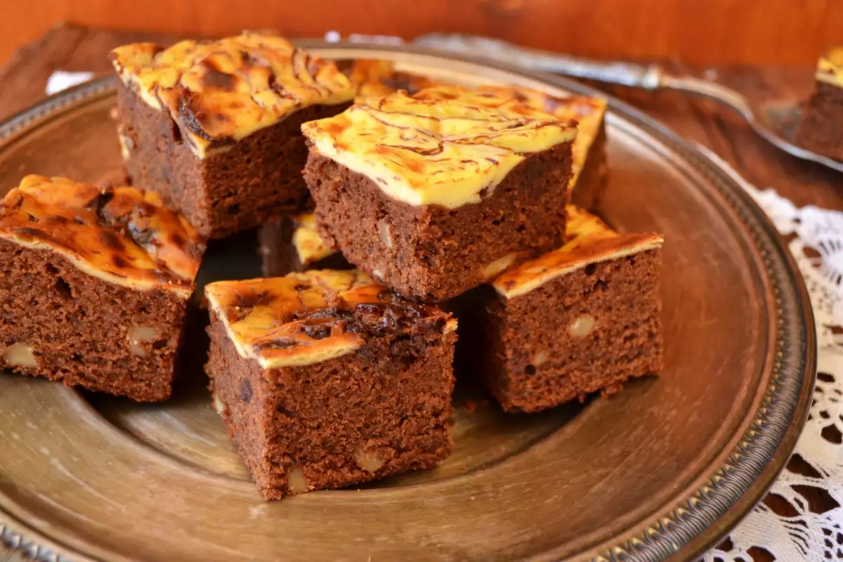 Brownie de Cheesecake - Receta 