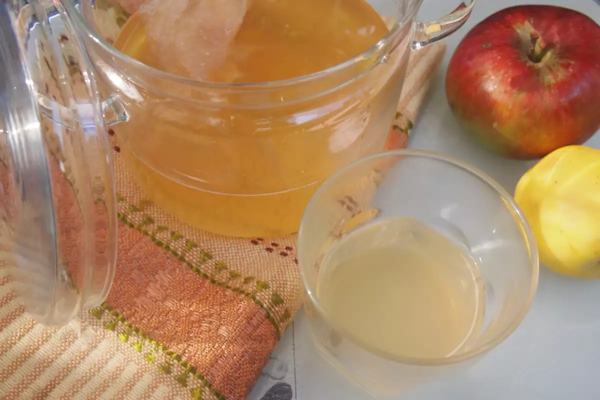 Vinagre de manzana natural - Receta 