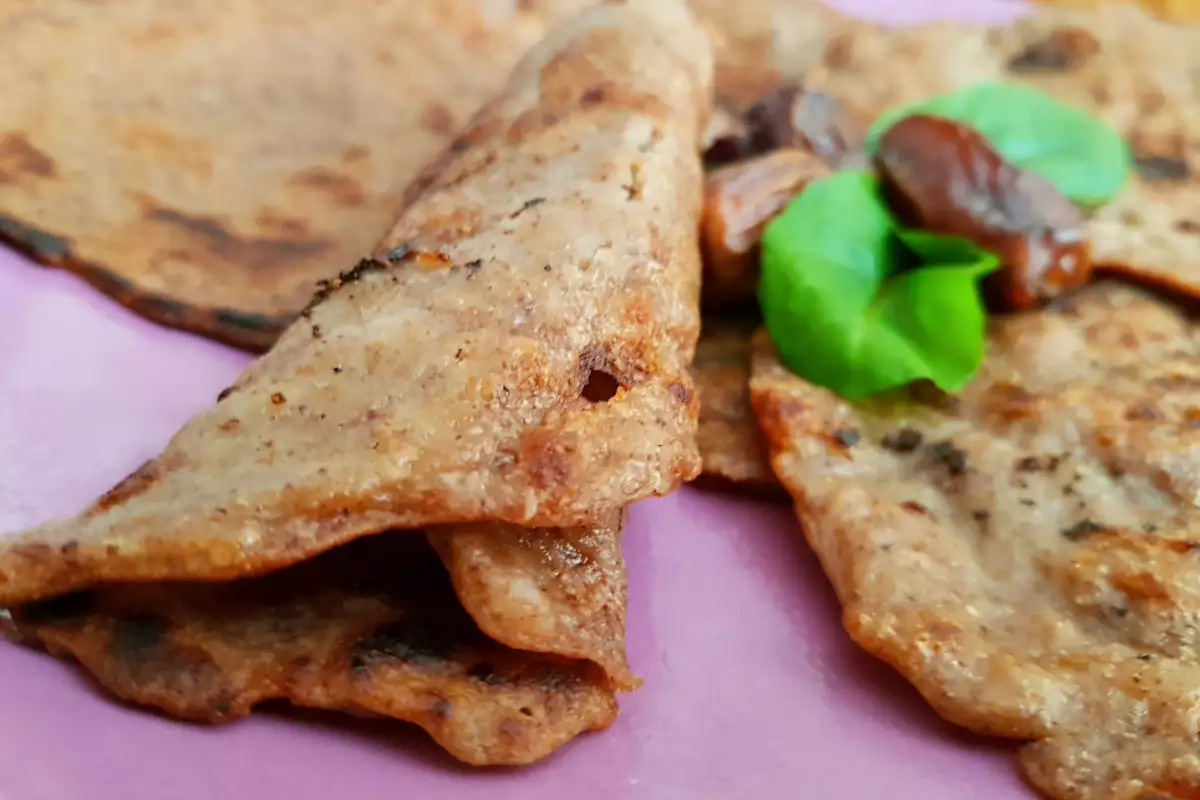 Crepes veganos con harina de trigo sarraceno - Receta 