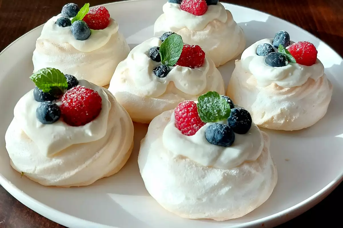 Keto Mini Pavlovas - Receta 