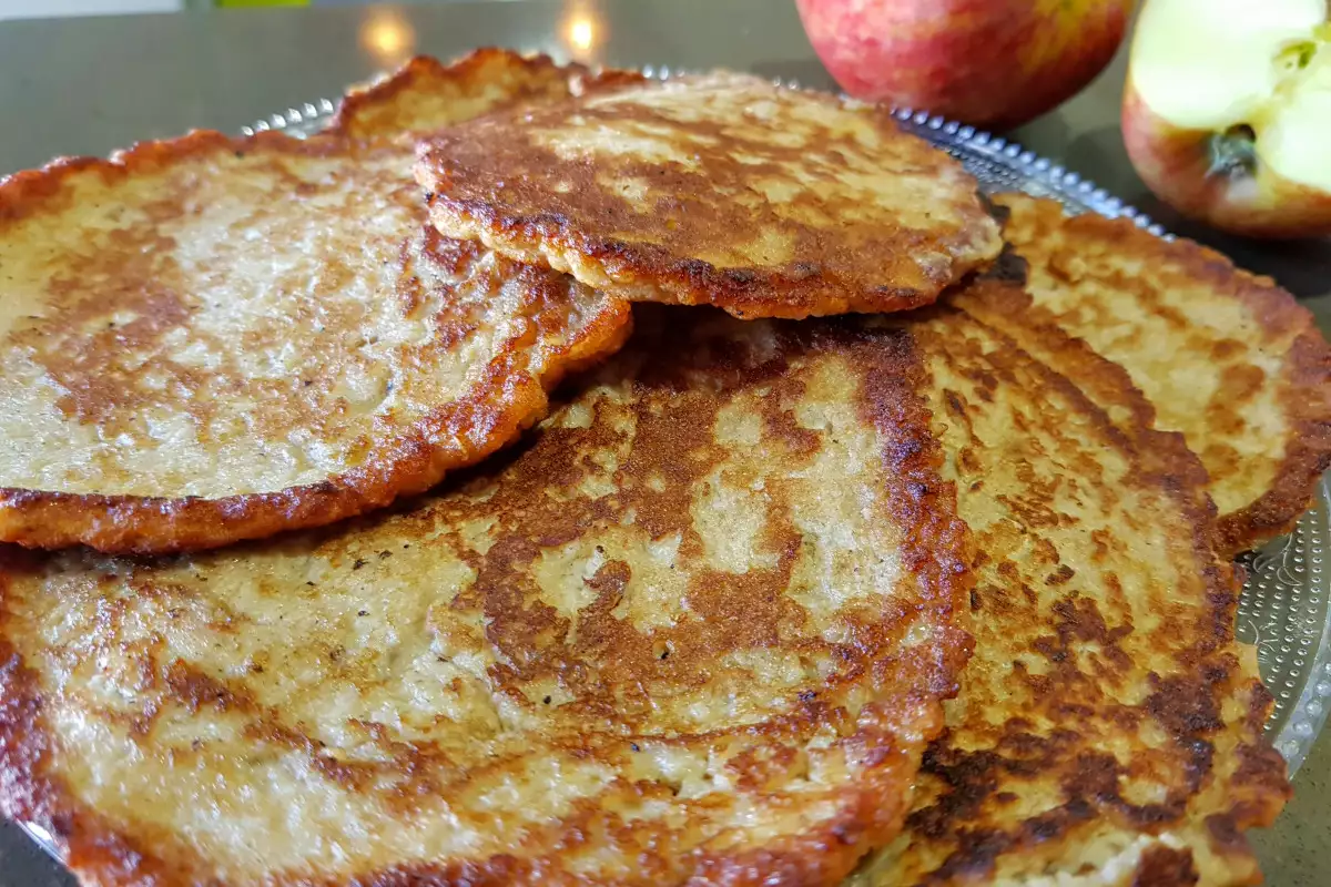 Tortitas de manzana para niños - Receta 