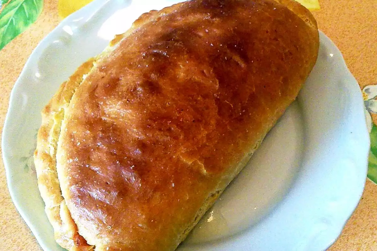 Pizza Calzone con carne picada - Receta 