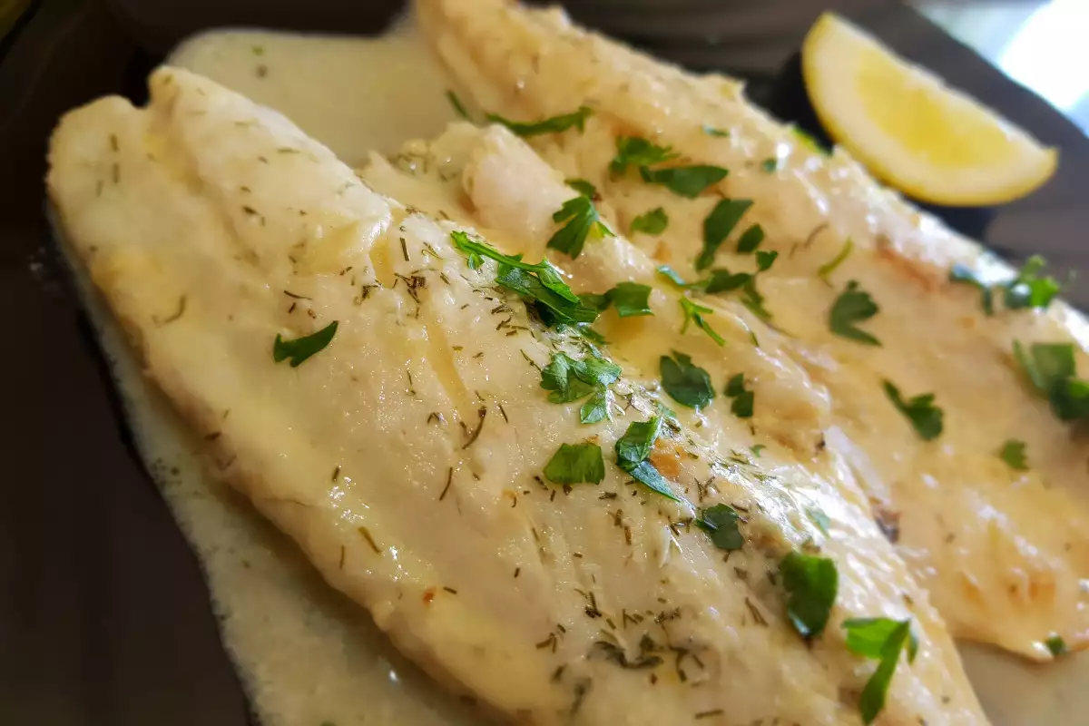 Filetes de pescado con leche de coco - Receta 