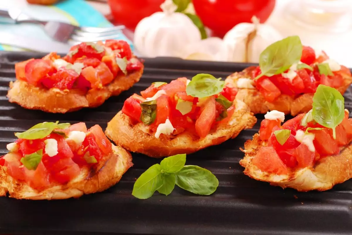 Bruschetta italiana - Receta 