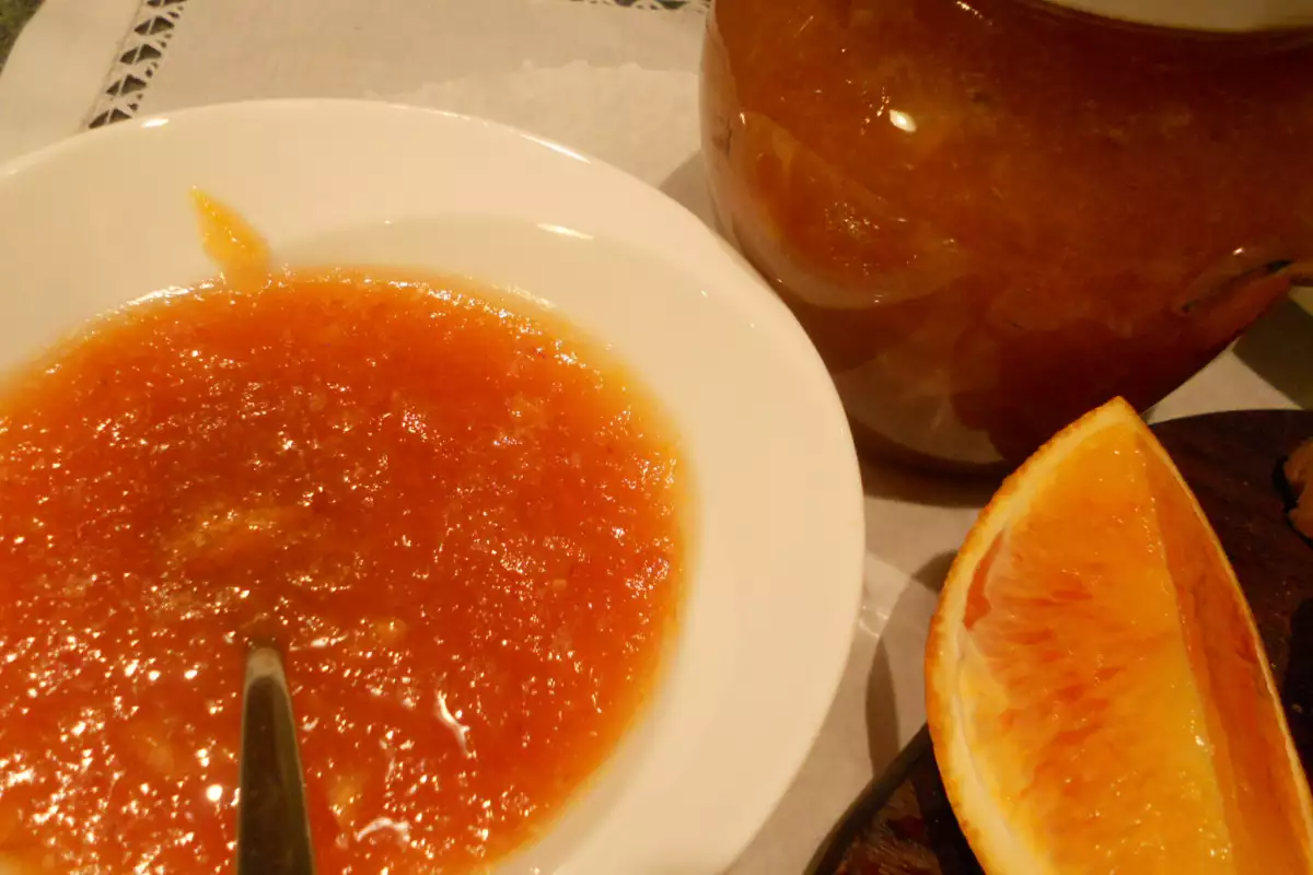 Mermelada de Naranja Sanguina - Receta 