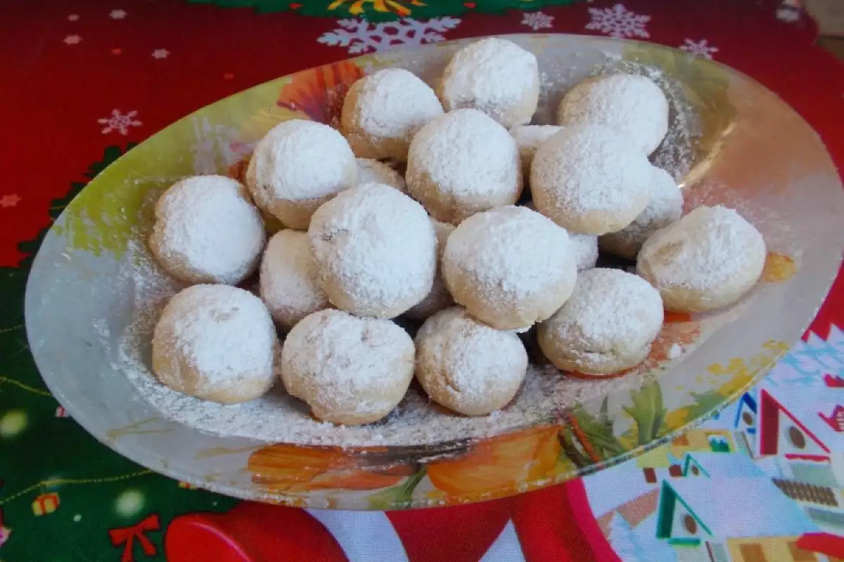 Galletitas Bola de nieve - Snowball Cookies Receta de Norali - Cookpad