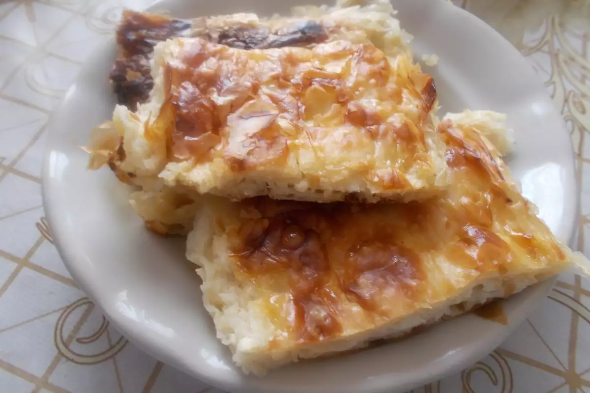 Börek Turco con Masa Filo - Receta 