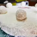 Tarta Raffaello de galletas con tres tipos de crema