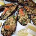 Mejillones al horno con pan rallado