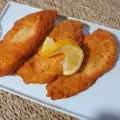 Pechuga de pollo rebozada con pan rallado