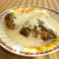 Los pimientos de la abuela con salsa blanca