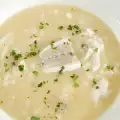 Sopa de pescado (de alosa inmaculata)