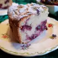 Pastel fácil con cerezas