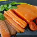 Salmón marinado en sal (Pastarmi de salmón)