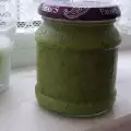 Pesto de aguacate y nueces