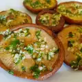 Setas shiitake al horno
