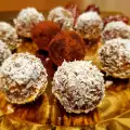 Bombones de dátiles y tahini de sésamo