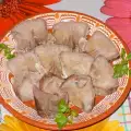 Lengua de cerdo en mantequilla de ajo