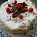 Tarta Merengue de Chocolate con frambuesas