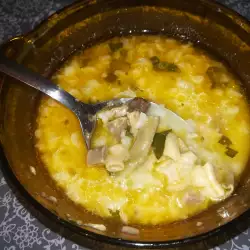Sopa de cordero con arroz