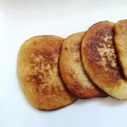 Tortitas de plátano con avena