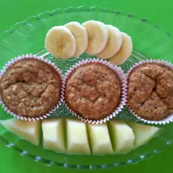 Muffins Veganos de Avena y Plátano
