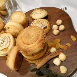 Galletas con tahini de avellana