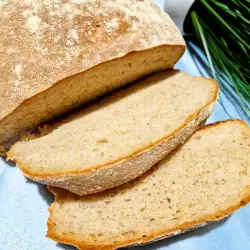 Pan de centeno con harina
