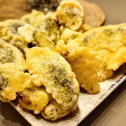 Brócoli en tempura