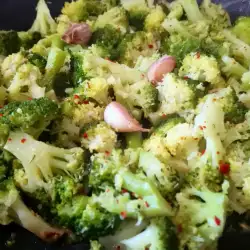 Guarnición salada con brócoli
