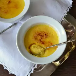 Crème brûlée con azúcar moreno