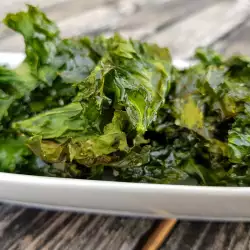 Kale con aceite de oliva