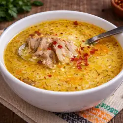 Sopa de cabeza de cordero