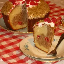 Cupcakes de frambuesa con glaseado de limón
