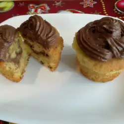 Muffins de vainilla con aceite de girasol