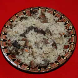 Corazones de pollo con arroz