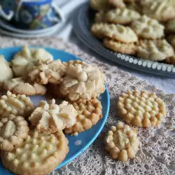 Galletas rizadas de mantequilla (galletas de manga)