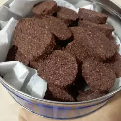 Galletas de cacao con eritritol