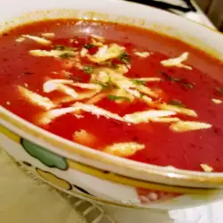 Sopa de tomate francesa