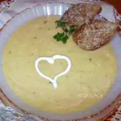 Sopa francesa de patatas