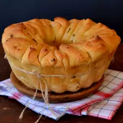 Pan en molde de bizcocho