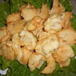 Coliflor empanada