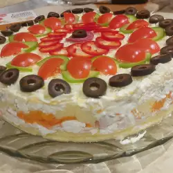 Pastel de patata para fiestas y celebraciones